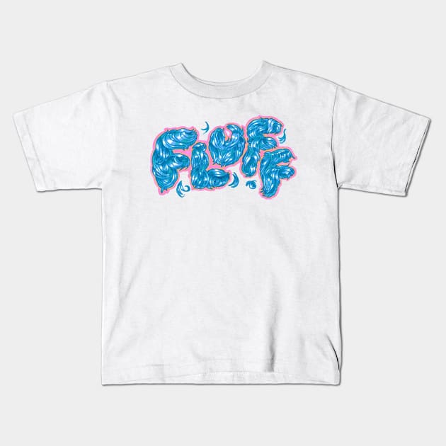 Fluff Kids T-Shirt by Phosfate